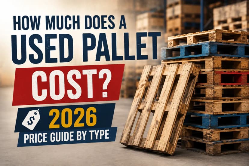 How Much Does a Used Pallet Cost? 2026 Price Guide by Type How Much Does a Used Pallet Cost? 2026 Price Guide by Type