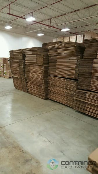 Gaylord Boxes For Sale: Used 47x39x48 3 Wall Gaylords - Full Bottom Flaps In Iowa - image 3