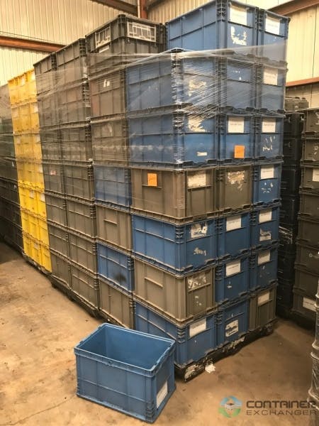 Stacking Totes For Sale: Used 24x15x14  Stacking Totes In Texas - image 1