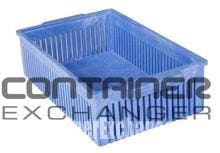 Stacking Totes For Sale: New 22x13x06 Stacking Totes Vented In Indiana - image 1