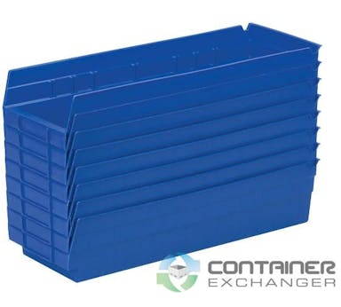 Organizer Bins For Sale: New 18x6x4 Hopper Front Shelf Storage Bins with Optional Shelving In Ohio - image 3