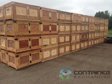 Wooden Shipping Crates for Sale in Bulk For Sale: USED Wooden Shipping/Storage Crates 45x30x24 In Indiana - image 2