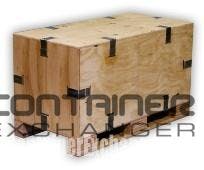 Wooden Shipping Crates for Sale in Bulk For Sale: New 46x22x23 Collapsible Wood Crates In South Carolina - image 2