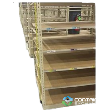 Shelving Systems For Sale: Used 18x48x7 Rivet Shelving 4000+ Sections New Jersey In New Jersey - image 1