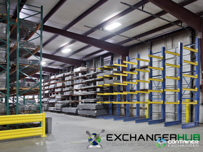 Cantilever Racks For Sale: 54 Lx5.5 Cantilever Arm, I-Beam (Blue) Texas In Texas - image 2