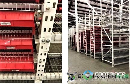 Shelving Systems For Sale: Used T-Bolt Shelving Racks 16x33-52x46-144 Beams New Jersey In New Jersey - image 2