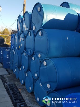 Drums For Sale: Used 55 Gallon Closed Top Plastic Drums Non Food Grade- TX (See Minimum Order Quantity) In Texas - image 1