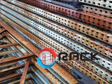 Pallet Racks For Sale: Interlake Racking System, 18' x 42" Uprights, 8'-12' Beams, and Wire Decks - MAKE OFFER In Illinois - image 2