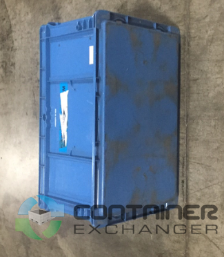 Stacking Totes For Sale: Used 24x15x14 Totes in Blue In Mississippi - image 2