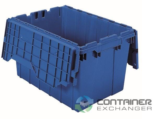 Stack & Nest Totes For Sale: NEW 21.5x15x12.5 Stack & Nest Totes- Attached Lid In Ohio - image 1