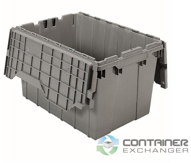 Stack & Nest Totes For Sale: NEW 21.5x15x12.5 Stack & Nest Totes- Attached Lid In Ohio - image 1