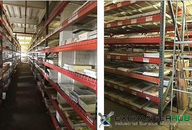 Pallet Racks For Sale: Used Teardrop Racks FOB North New Jersey, 48" deep x 10' high In New Jersey - image 1
