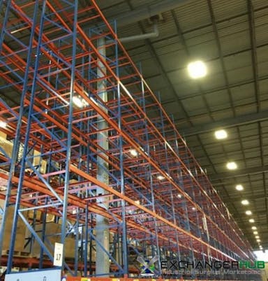 Pallet Racks For Sale: Used Structural Rack system, 42" x 32' high & 20' high with 96" Beams & 102" Beams In New Jersey - image 1
