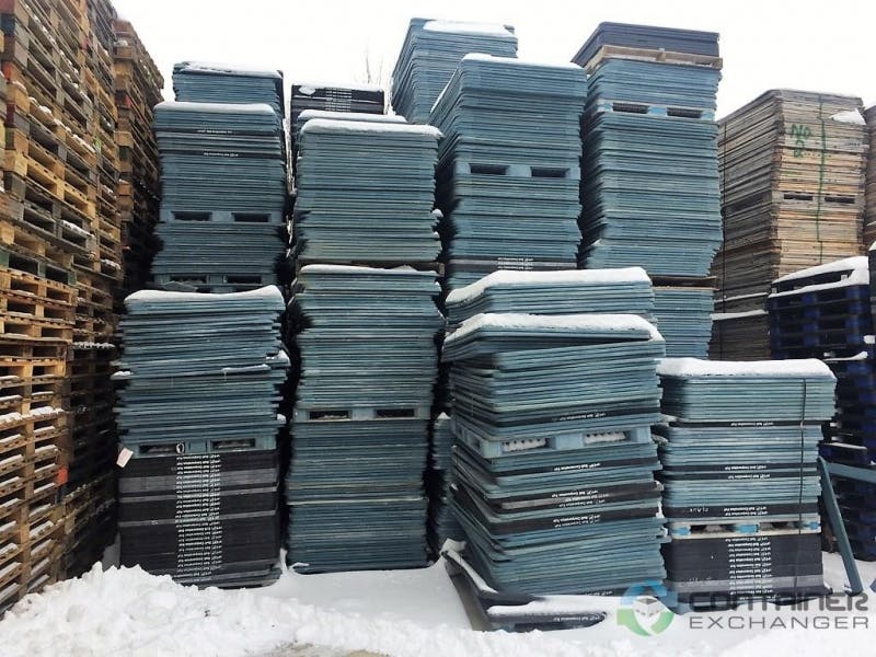 Plastic Pallets For Sale: Used56x44 Plastic Top Frames In Illinois - image 3