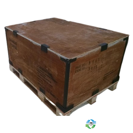 Wooden Shipping Crates for Sale in Bulk For Sale: Used 50.5x38.5x30 Collapsible Wood Crates 14.8 Type 02 Heat Treated Michigan In Michigan - image 1