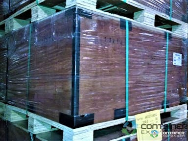Wooden Shipping Crates for Sale in Bulk For Sale: Used 50.5x38.5x30 Collapsible Wood Crates 14.8 Type 02 Heat Treated Michigan In Michigan - image 2