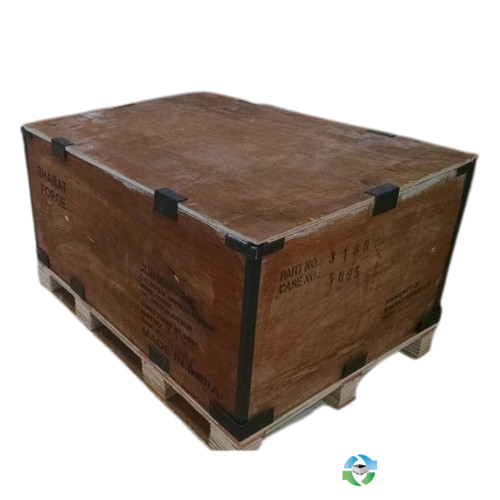 Wood Crates For Sale: Used 48.5x37x27 Collapsible Wood Crates 12.8 Type 02 Heat Treated Michigan In Michigan - image 1