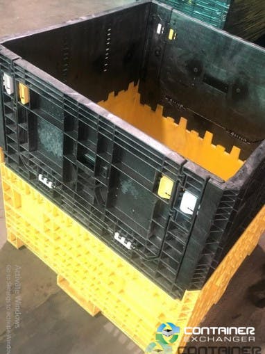 Pallet Containers For Sale: Used 45x48x50 Collapsible Bulk Containers w. Drop Doors South Carolina In South Carolina - image 2