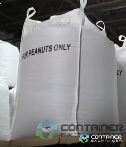 Bulk Bags - FIBC For Sale: Used 35x41x63 Spout Top and Bottom Peanut Bags Texas In Texas - image 3