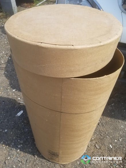 Drums For Sale: Used 64 Gallon Open Top Fiber Drums with Slip Style Cover Previous Food Grade In New York - image 1