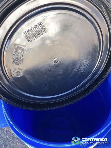 Drums For Sale: Refurbished 15 Gallon Plastic Drums Open Top with Removable lid Food Grade Nevada In California - image 2