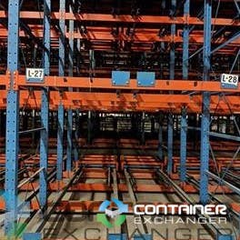 Push-Back Racks For Sale: Used Pushback Rack System, 4 Deep x 5 Tall, 2240 total positions Minnesota In Minnesota - image 1