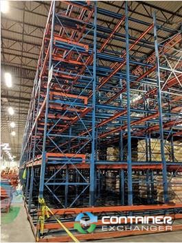 Push-Back Racks For Sale: Used Pushback Rack System, 4 Deep x 5 Tall, 2240 total positions Minnesota In Minnesota - image 2