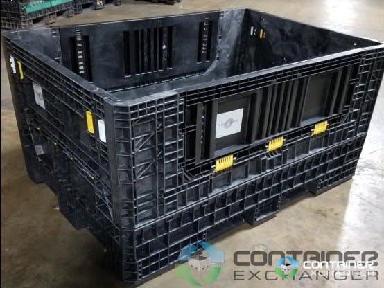 Pallet Containers For Sale: Used 70x48x34 Collapsible Bulk Containers with Drop Doors South Carolina In South Carolina - image 2