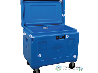 Insulated Containers For Sale: THERMOSAFE HR11P3-LC (Caster base) DURABLE INSULATED CONTAINER ILLINOIS In Illinois - image 2