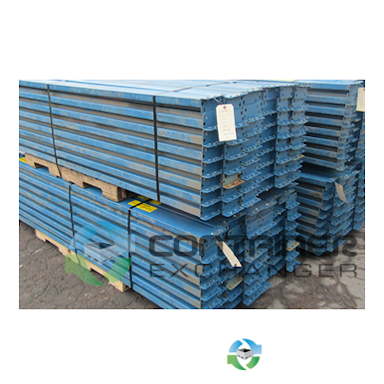Beams For Sale: Used 102 x 4 Teardrop Blue Pallet Racking Beams Indiana In Indiana - image 1