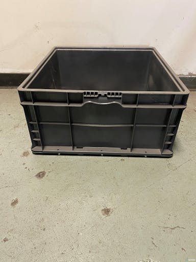 Stacking Totes For Sale: Used 24x22x11 Grey Totes In Indiana - image 1