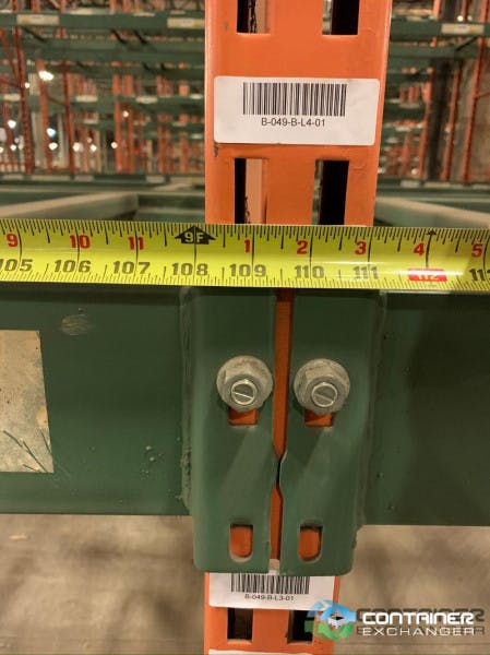 Pallet Racks For Sale: USED UNARCO T-BOLT PALLET RACK FOB NEW JERSEY In Rhode Island - image 2