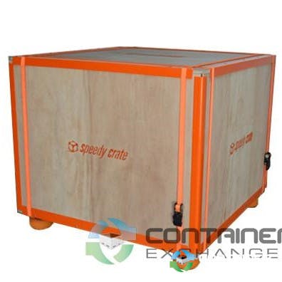 Wooden Shipping Crates for Sale in Bulk For Sale: NEW 48x48x48 Custom Light-Weight Fast Assembled Crates California In California - image 1