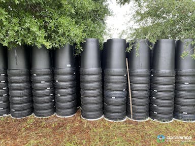 Drums For Sale: New 55 Gallon Food Grade Plastic Drums Open top- No lids Florida In Florida - image 3