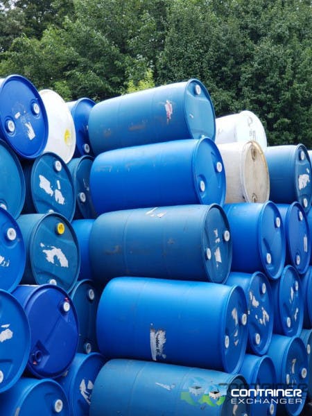 Drums For Sale: Used 55 Gallons Closed Top Plastic Drums North Carolina In North Carolina - image 3