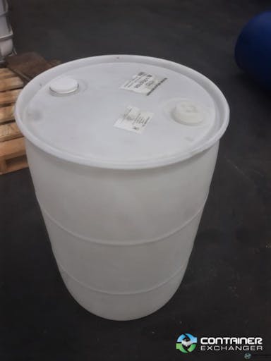 Drums For Sale: Used 55 Gal Food Grade Drums- White In California - image 1