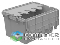 Stack & Nest Totes For Sale: NEW 21X15X12 ATTACHED LID CONTAINERS ONTARIO In Ontario - image 3