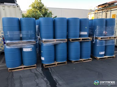 Drums For Sale: USED 55 Gallon Closed Top Plastic Drums Food Grade California In California - image 3
