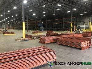 Pallet Racks For Sale: Used Structural Pallet Rack, 42" x 240" & 360" high with 92" Beams in Atlanta, GA In Texas - image 1
