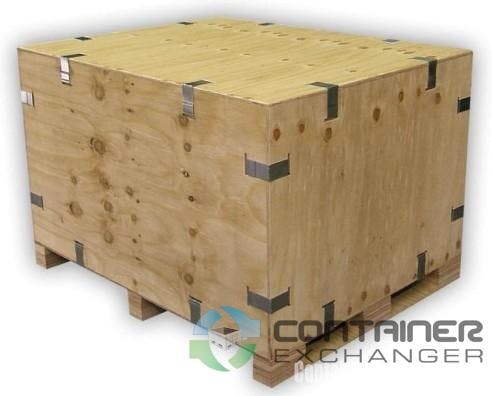 Wooden Shipping Crates for Sale in Bulk For Sale: New 58x46x34 Collapsible Wood Crates In South Carolina - image 1