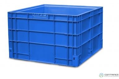 Stacking Totes For Sale: New 24x22x14.5 Plastic Straight Wall Containers In North Carolina - image 1