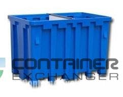 Pallet Containers For Sale: New 70x44x45 Solid Plastic Tubs In South Carolina - image 1