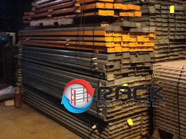 Pallet Racks For Sale: Interlake Racking System, 18' x 42" Uprights, 8'-12' Beams, and Wire Decks - MAKE OFFER In Illinois - image 3