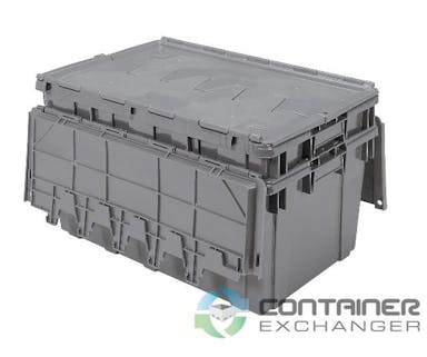 Stack & Nest Totes For Sale: NEW 27x17x12.5 Stack & Nest Totes- Attached Lid In Ohio - image 1