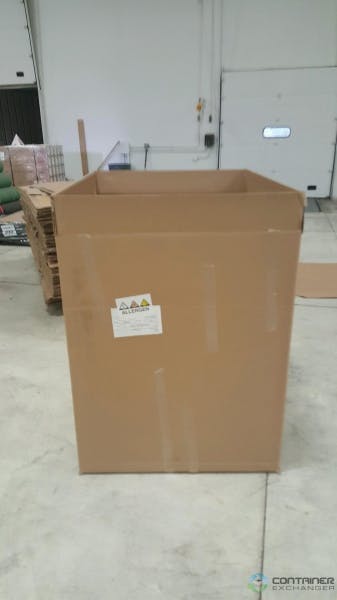 Gaylord Boxes For Sale: Used 47x39x48 3 Wall Gaylords - Full Bottom Flaps In Iowa - image 1