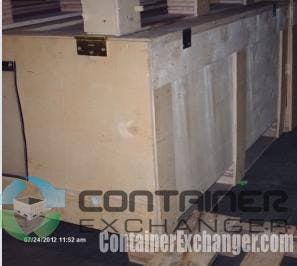 Wood Crates For Sale: Used 49x43x23 Wooden Organizer Units with Cardboard Dividers In Michigan - image 2