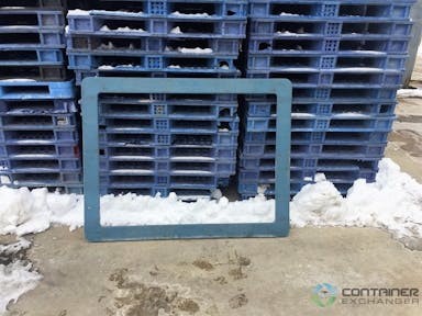Plastic Pallets For Sale: Used56x44 Plastic Top Frames In Illinois - image 2