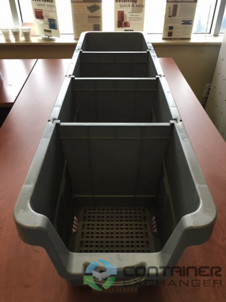 Organizer Bins For Sale: New 42x11.6x11.5 Warehouse Bin and Dividers Ontario In Ontario - image 1