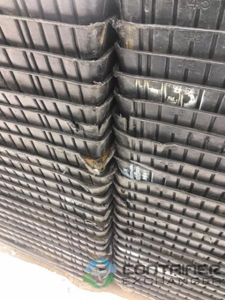 Plastic Pallets For Sale: Used 48x45 Plastic Nesting Pallets In Ohio - image 2