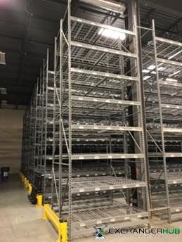 Pallet Racks For Sale: Light Duty Equipto Rack System, 36" x 16' high & 96" beams In New Jersey - image 1